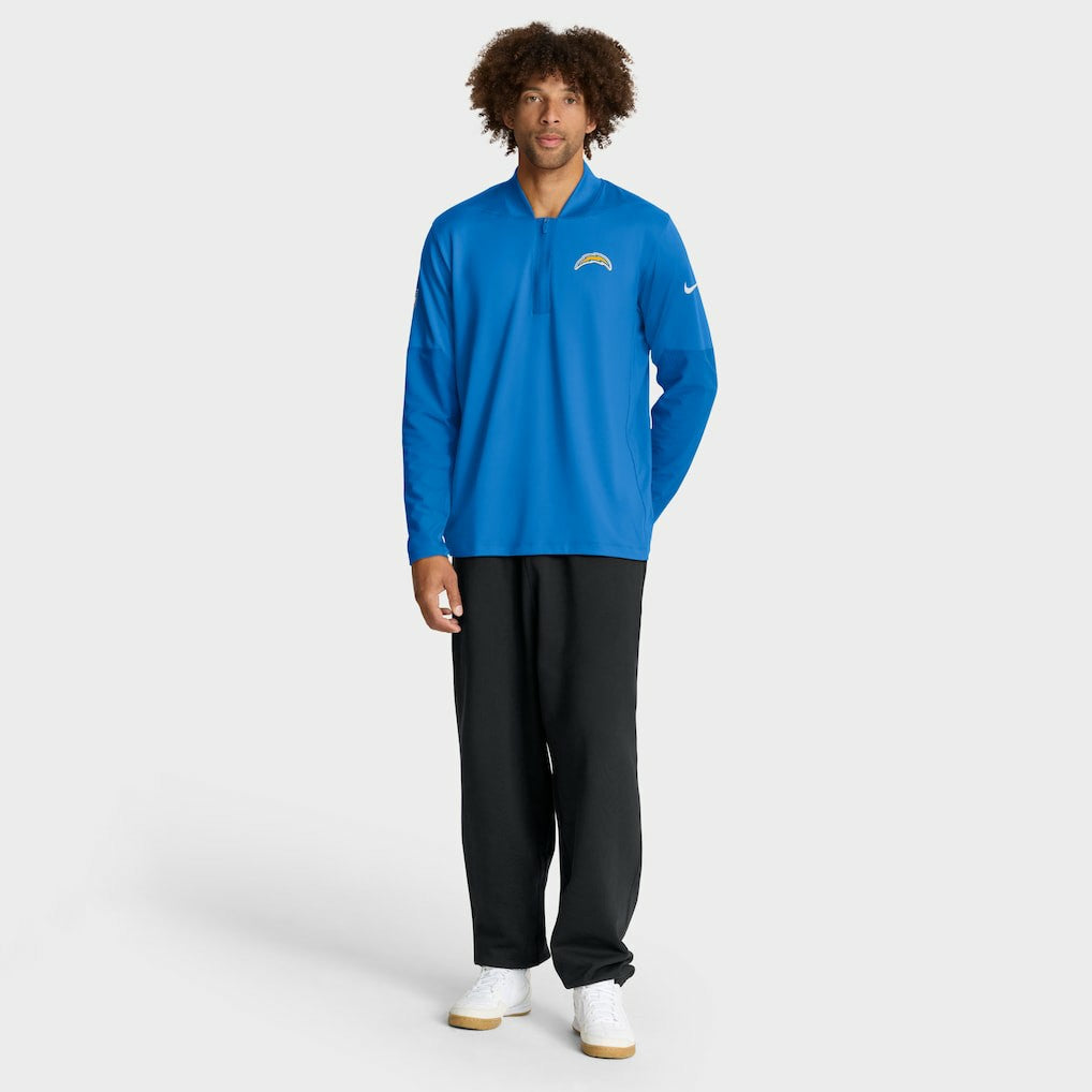 NFL Los Angeles Chargers Sideline Dri-FIT Half-Zip Pullover