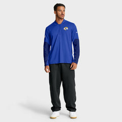 NFL Los Angeles Rams Sideline Dri-FIT Half-Zip Pullover