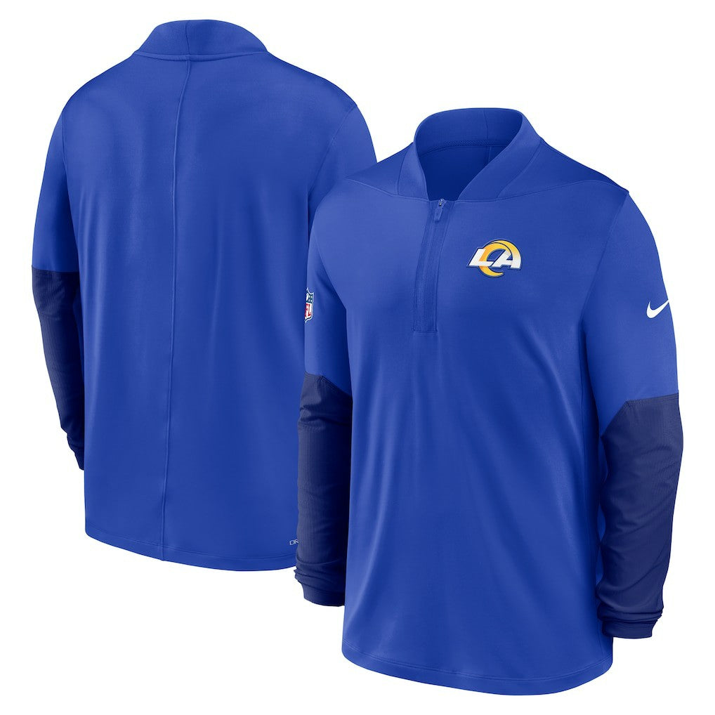 NFL Los Angeles Rams Sideline Dri-FIT Half-Zip Pullover