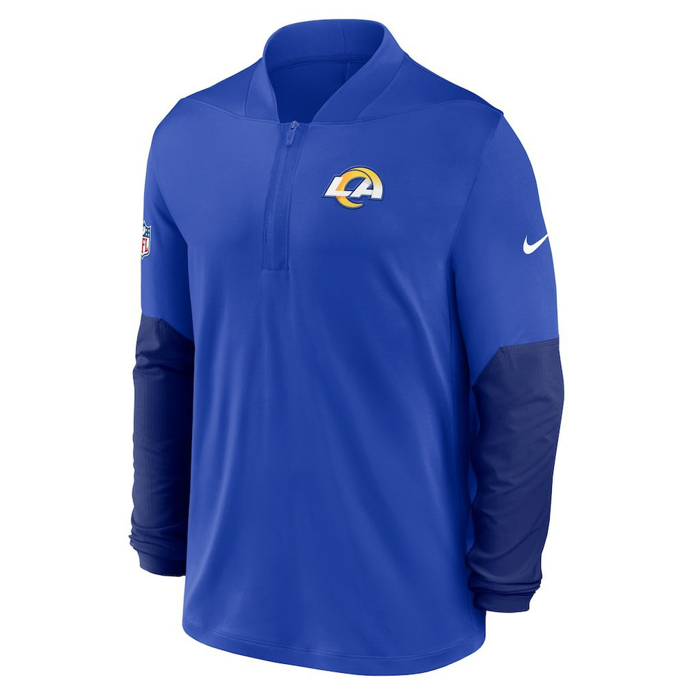 NFL Los Angeles Rams Sideline Dri-FIT Half-Zip Pullover
