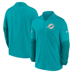 NFL Miami Dolphins Sideline Dri-FIT Half-Zip Pullover