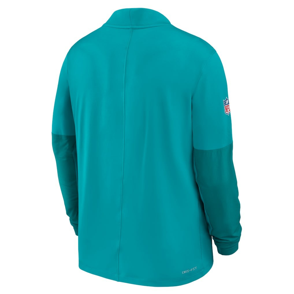 NFL Miami Dolphins Sideline Dri-FIT Half-Zip Pullover