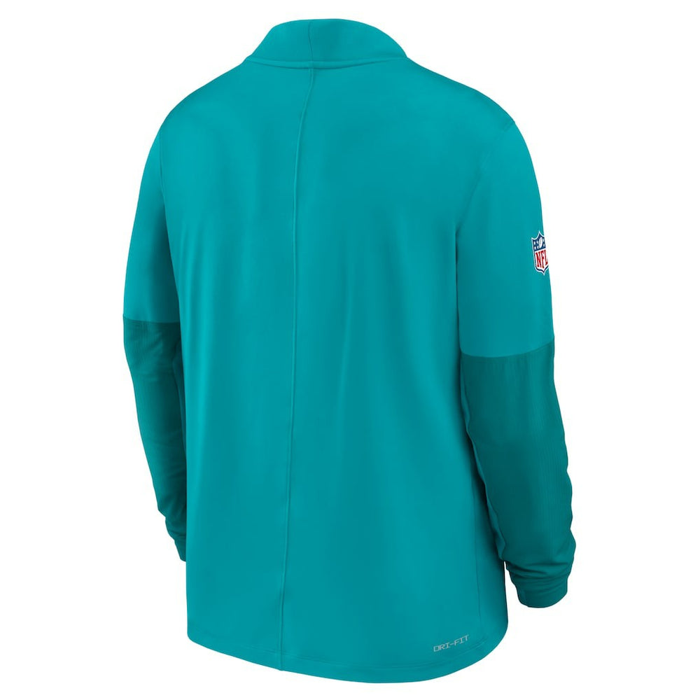 NFL Miami Dolphins Sideline Dri-FIT Half-Zip Pullover