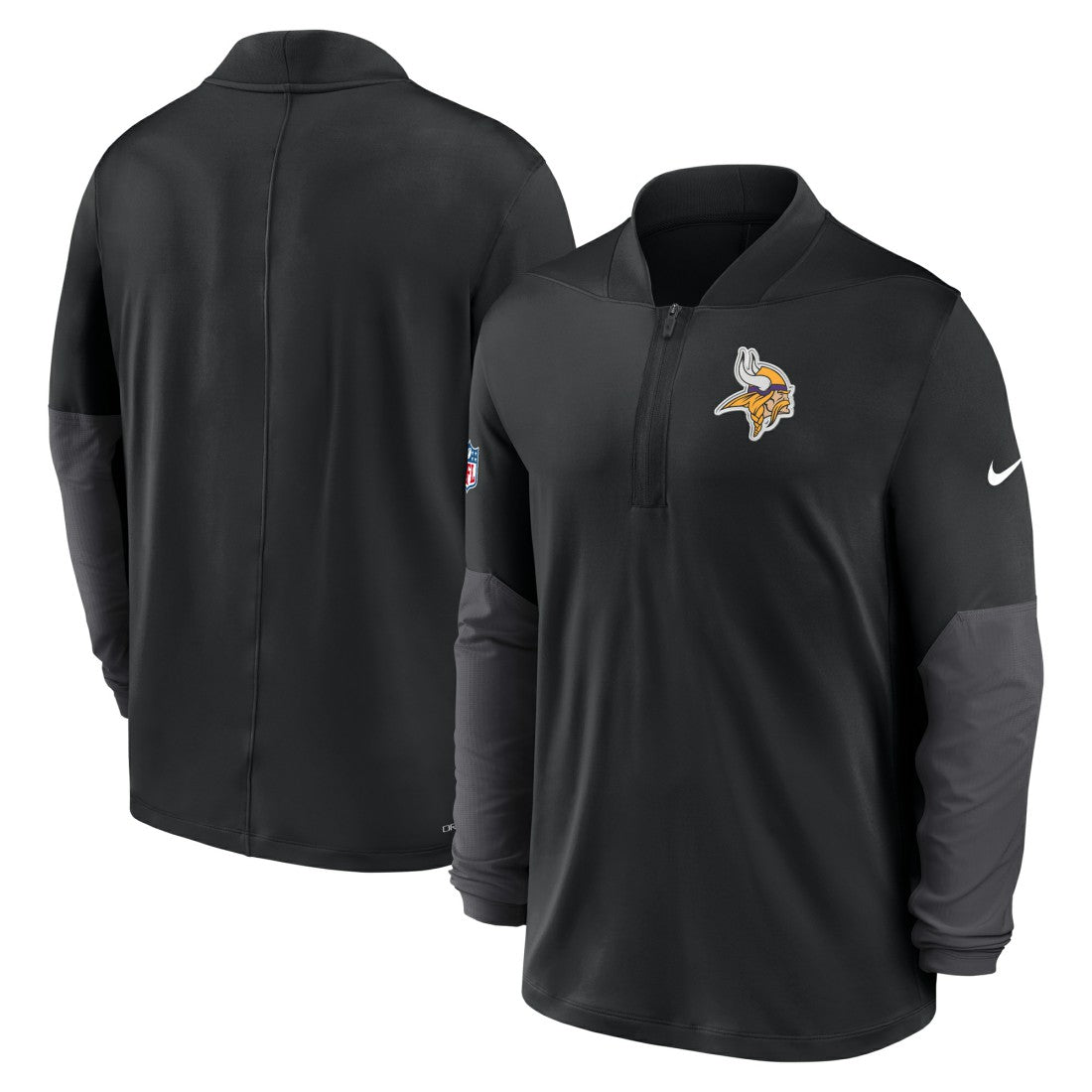 NFL Minnesota Vikings Sideline Dri-FIT Half-Zip Pullover