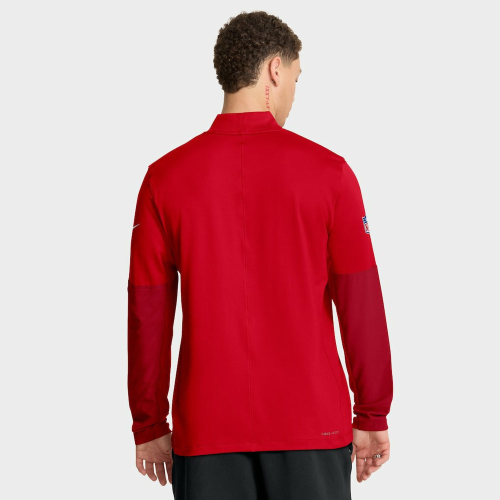 NFL New England Patriots Sideline Dri-FIT Half-Zip Pullover