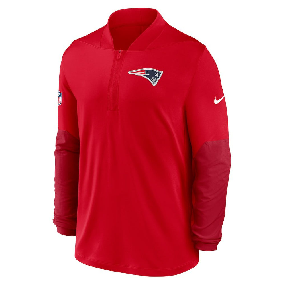 NFL New England Patriots Sideline Dri-FIT Half-Zip Pullover