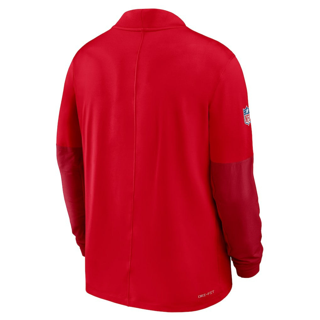 NFL New England Patriots Sideline Dri-FIT Half-Zip Pullover