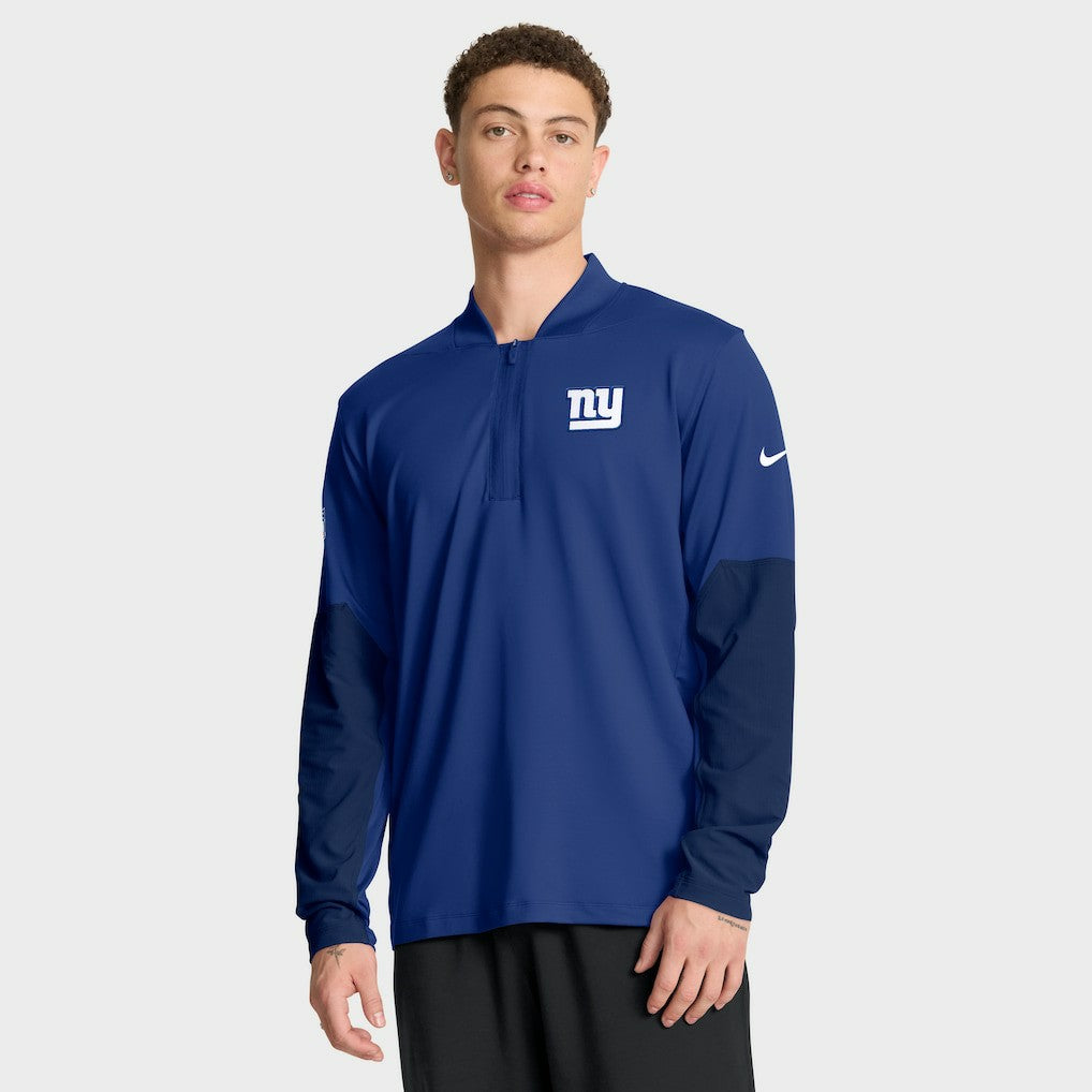 NFL New York Giants Sideline Dri-FIT Half-Zip Pullover