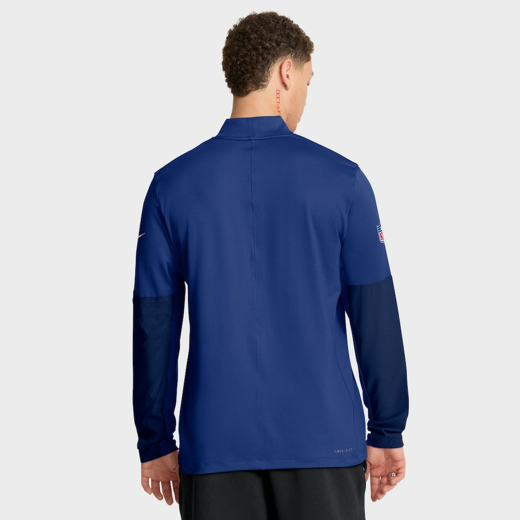 NFL New York Giants Sideline Dri-FIT Half-Zip Pullover