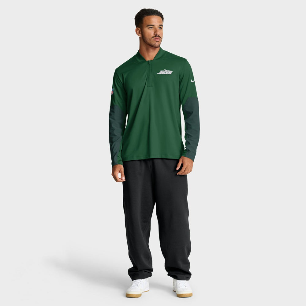 NFL New York Jets Sideline Dri-FIT Half-Zip Pullover