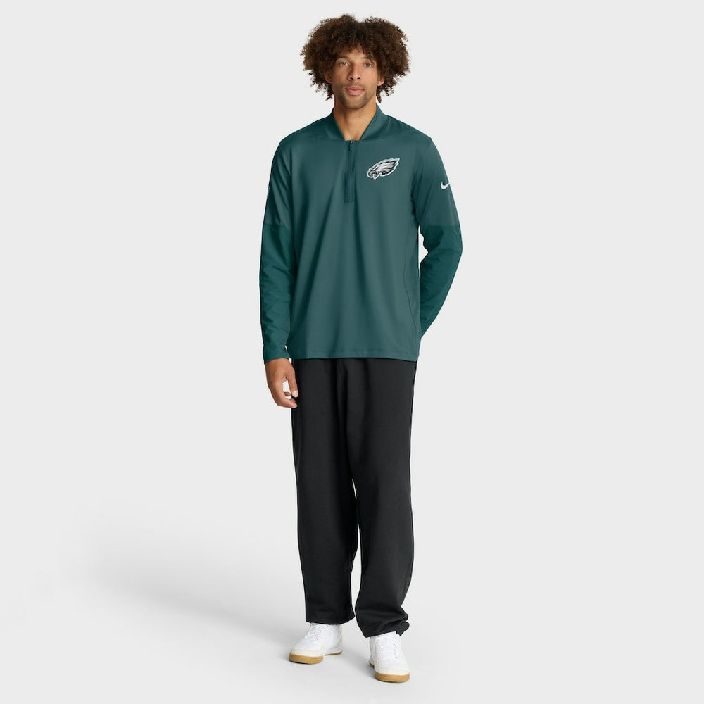 NFL Philadelphia Eagles Sideline Dri-FIT Half-Zip Pullover