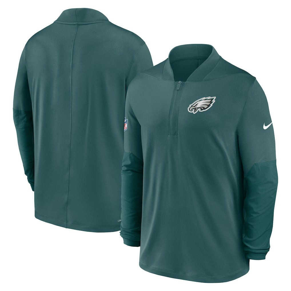 NFL Philadelphia Eagles Sideline Dri-FIT Half-Zip Pullover