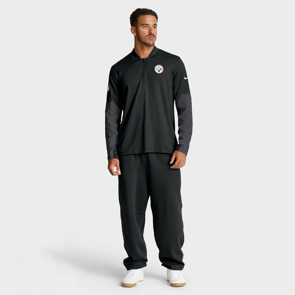 NFL Pittsburgh Steelers Sideline Dri-FIT Half-Zip Pullover
