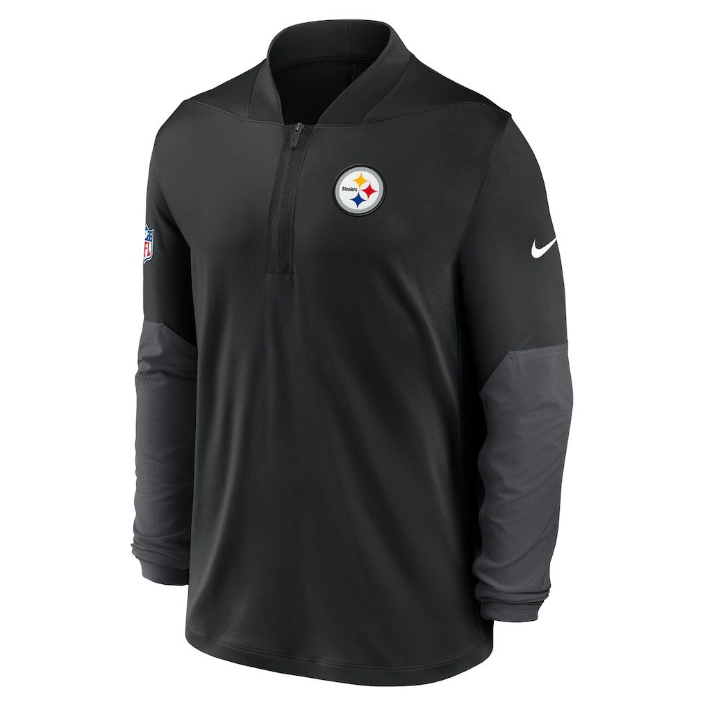 NFL Pittsburgh Steelers Sideline Dri-FIT Half-Zip Pullover