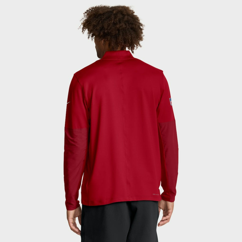 NFL San Francisco 49ers Sideline Dri-FIT Half-Zip Pullover