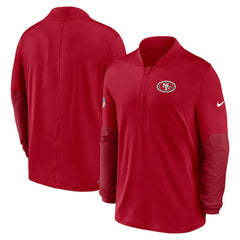 NFL San Francisco 49ers Sideline Dri-FIT Half-Zip Pullover