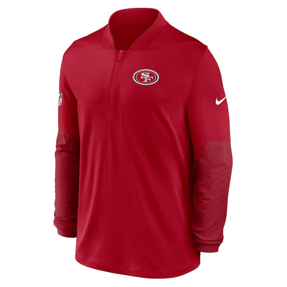 NFL San Francisco 49ers Sideline Dri-FIT Half-Zip Pullover
