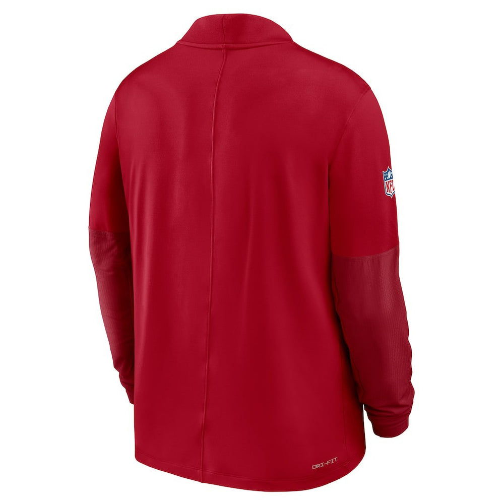 NFL San Francisco 49ers Sideline Dri-FIT Half-Zip Pullover