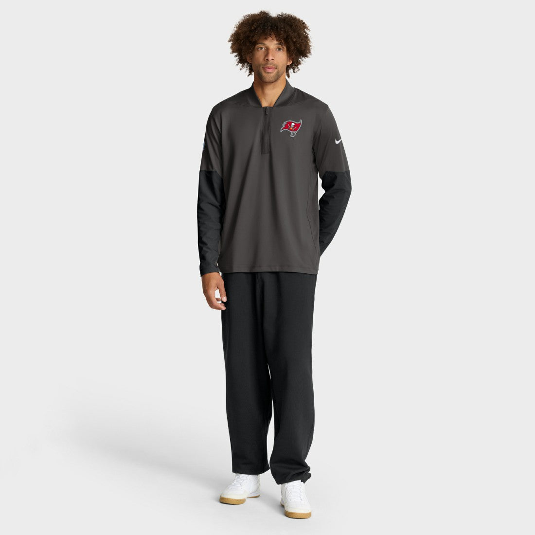NFL Tampa Bay Buccaneers Sideline Dri-FIT Half-Zip Pullover