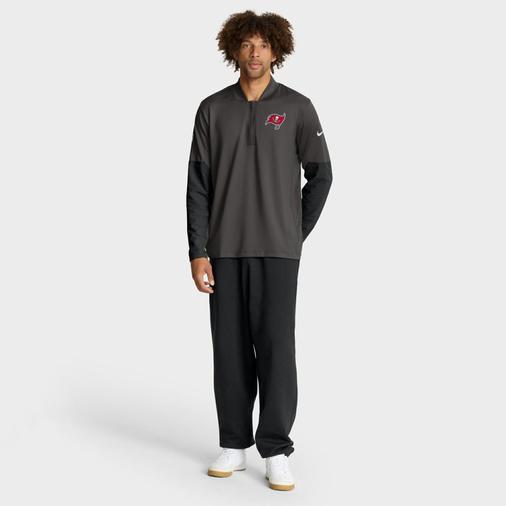 NFL Tampa Bay Buccaneers Sideline Dri-FIT Half-Zip Pullover