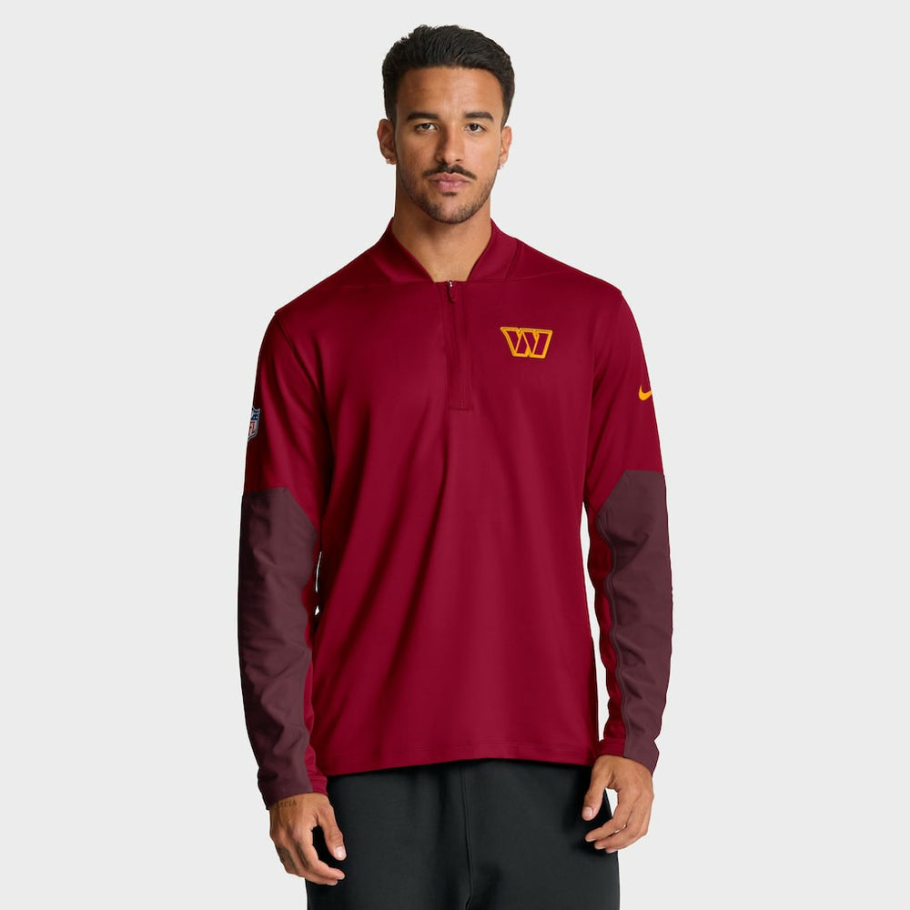 NFL Washington Commanders Sideline Dri-FIT Half-Zip Pullover