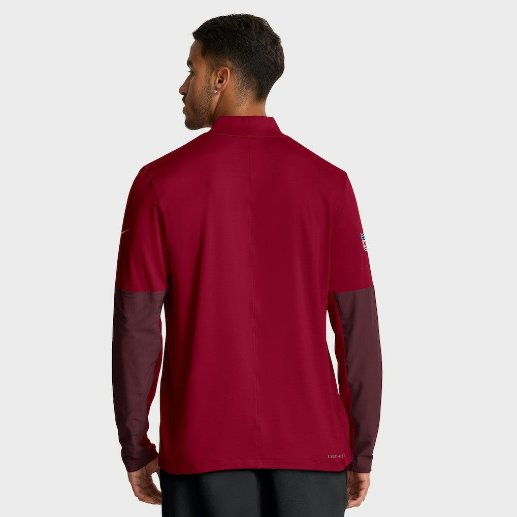 NFL Washington Commanders Sideline Dri-FIT Half-Zip Pullover