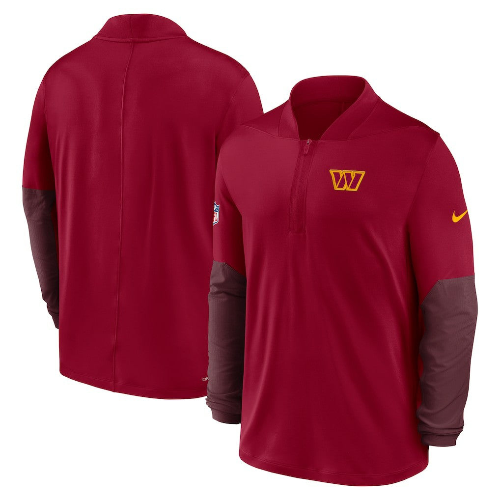 NFL Washington Commanders Sideline Dri-FIT Half-Zip Pullover