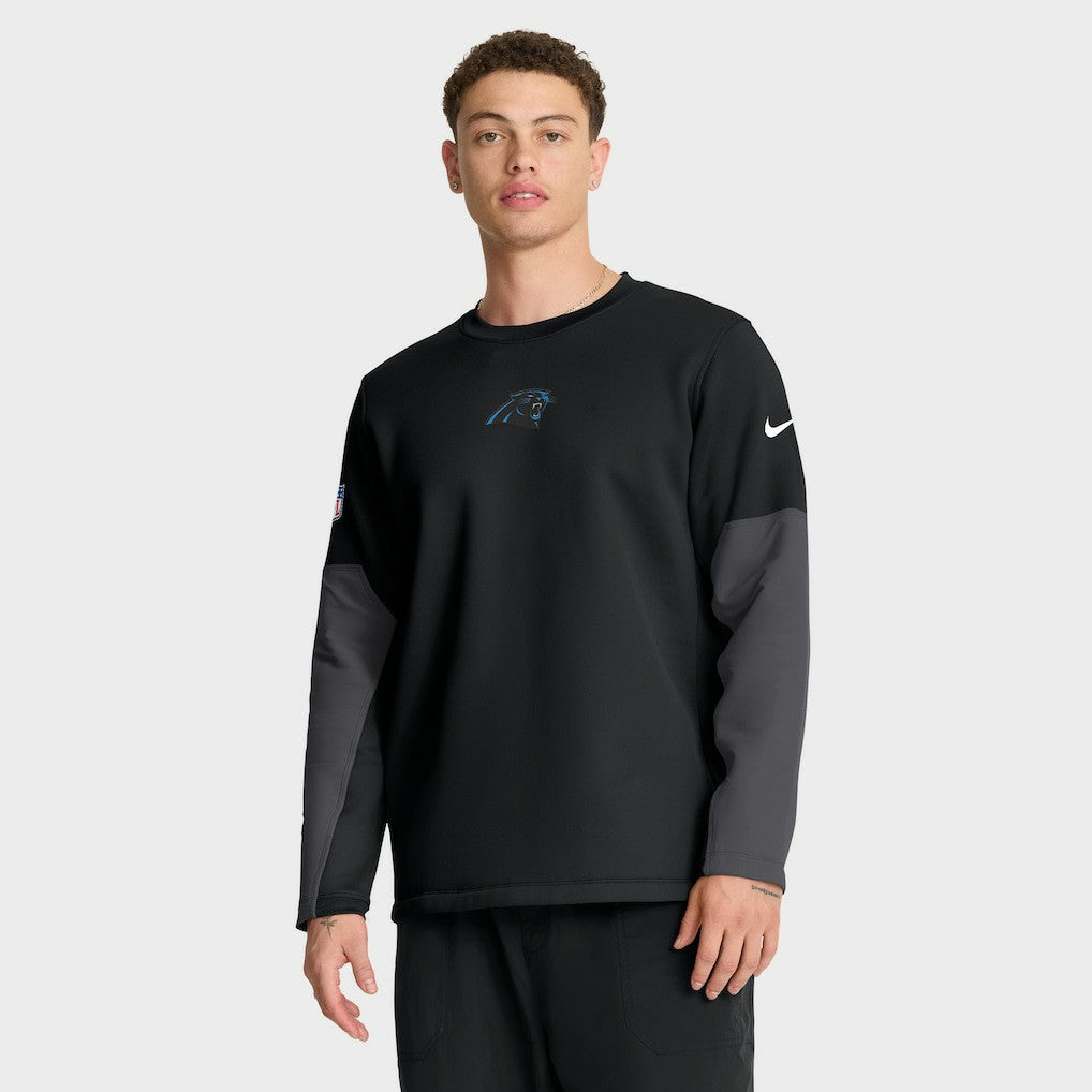NFL Carolina Panthers Sideline Coach Therma-FIT Long Sleeve T-Shirt