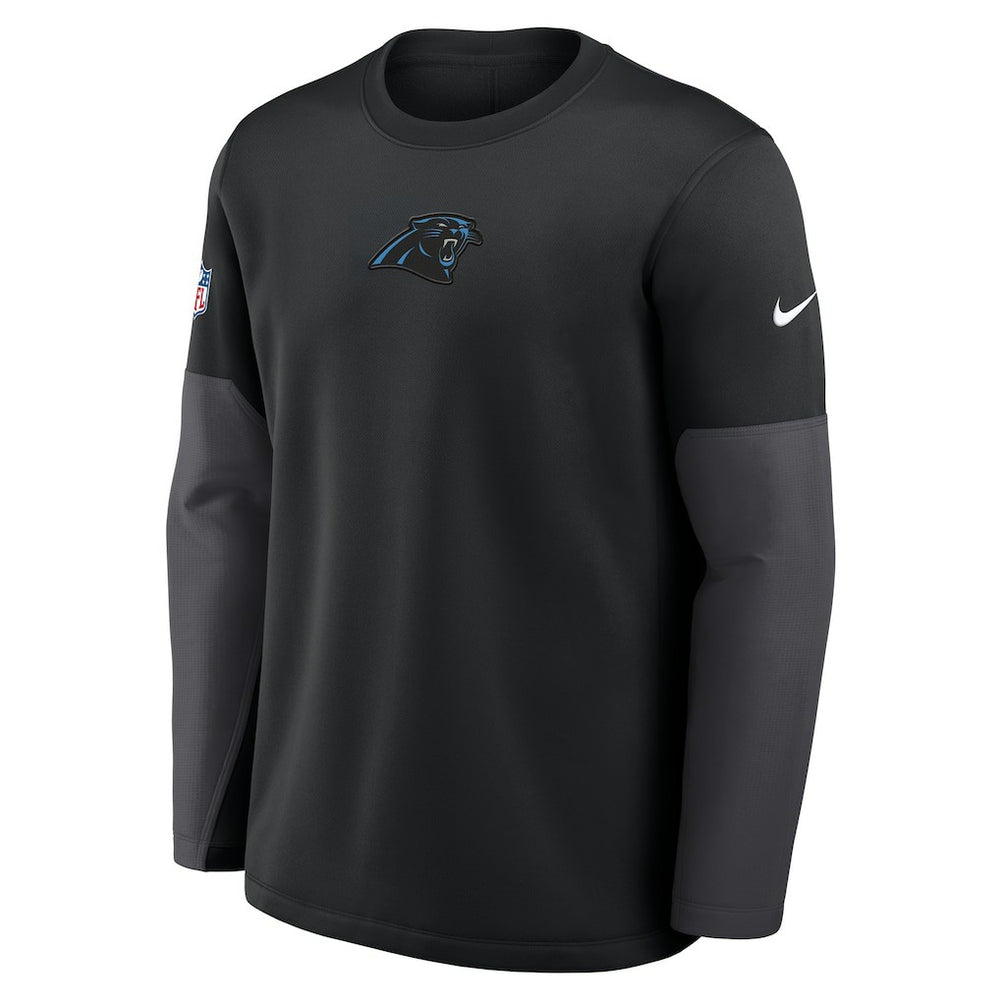 NFL Carolina Panthers Sideline Coach Therma-FIT Long Sleeve T-Shirt