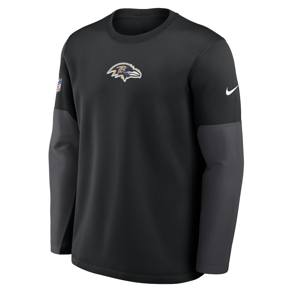 NFL Baltimore Ravens Sideline Coach Therma-FIT Long Sleeve T-Shirt