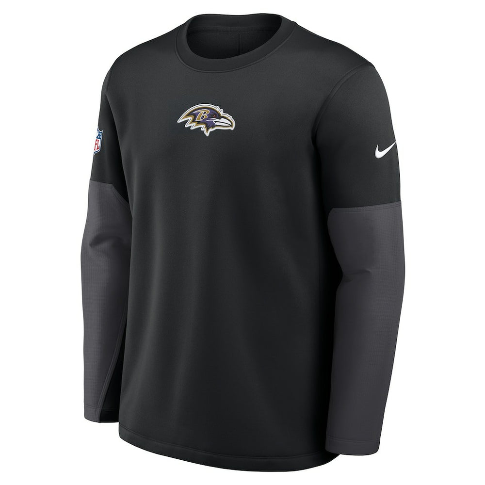 NFL Baltimore Ravens Sideline Coach Therma-FIT Long Sleeve T-Shirt