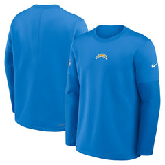 NFL Los Angeles Chargers Sideline Coach Therma-FIT Long Sleeve T-Shirt
