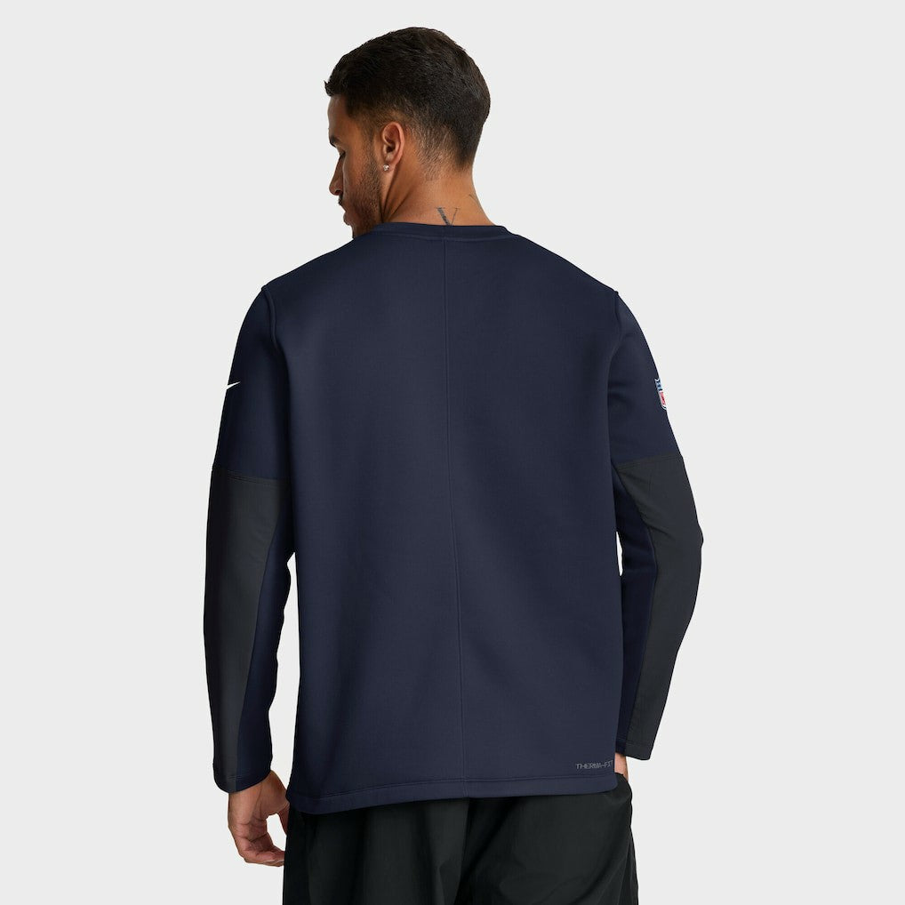 NFL Dallas Cowboys Sideline Coach Therma-FIT Long Sleeve T-Shirt