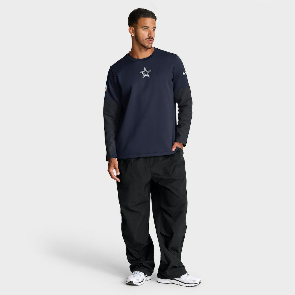 NFL Dallas Cowboys Sideline Coach Therma-FIT Long Sleeve T-Shirt
