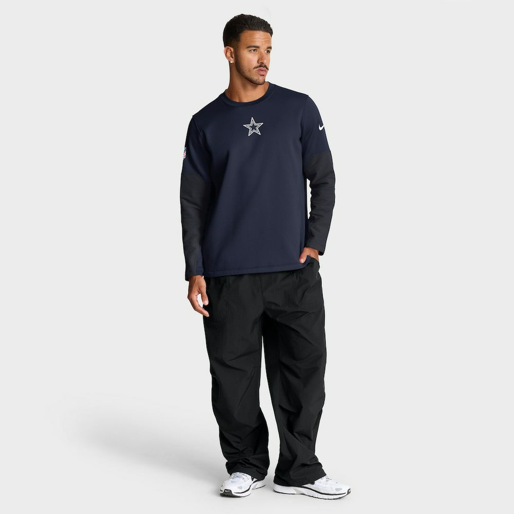 NFL Dallas Cowboys Sideline Coach Therma-FIT Long Sleeve T-Shirt