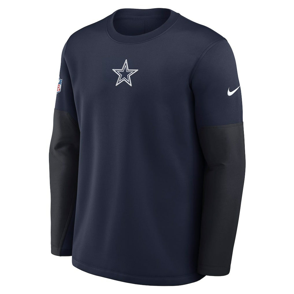 NFL Dallas Cowboys Sideline Coach Therma-FIT Long Sleeve T-Shirt