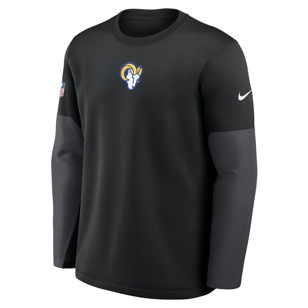 NFL Los Angeles Rams Sideline Coach Therma-FIT Long Sleeve T-Shirt