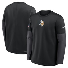 NFL Minnesota Vikings Sideline Coach Therma-FIT Long Sleeve T-Shirt