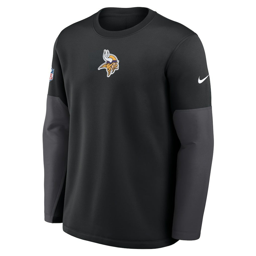 NFL Minnesota Vikings Sideline Coach Therma-FIT Long Sleeve T-Shirt