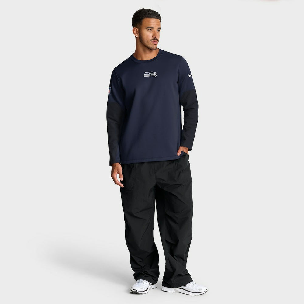 NFL Seattle Seahawks Sideline Coach Therma-FIT Long Sleeve T-Shirt