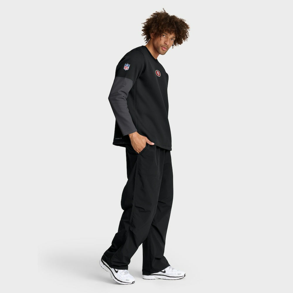 NFL San Francisco 49ers Sideline Coach Therma-FIT Long Sleeve T-Shirt