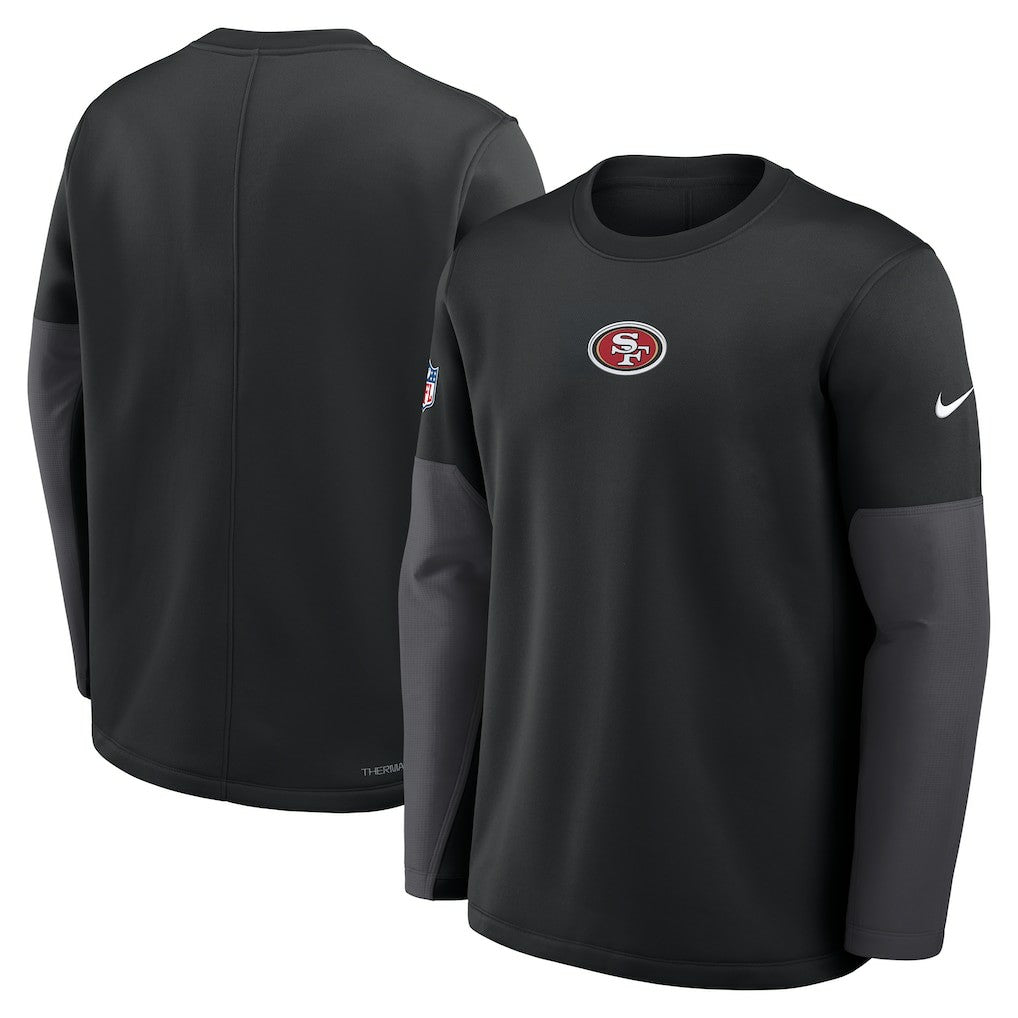 NFL San Francisco 49ers Sideline Coach Therma-FIT Long Sleeve T-Shirt
