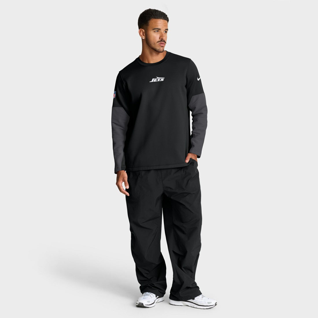 NFL New York Jets Sideline Coach Therma-FIT Long Sleeve T-Shirt