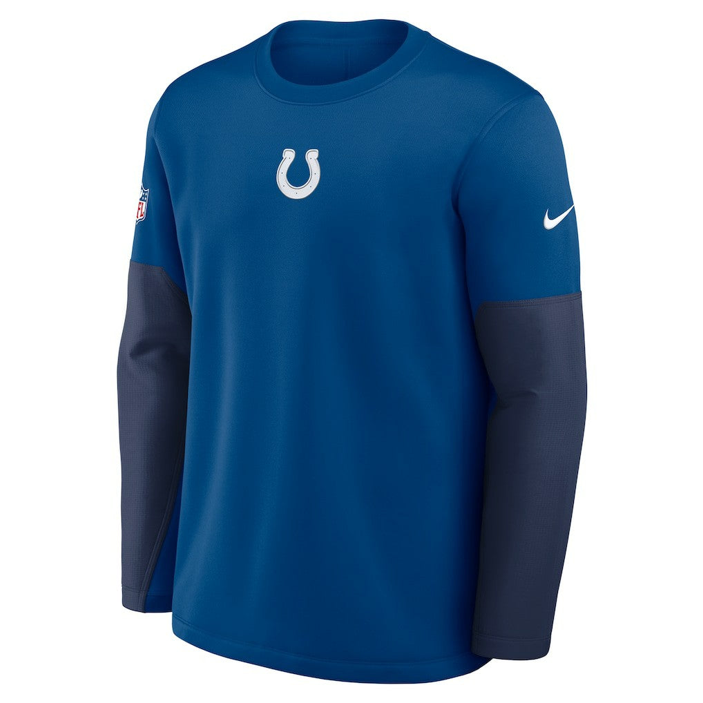 NFL Indianapolis Colts Sideline Coach Therma-FIT Long Sleeve T-Shirt