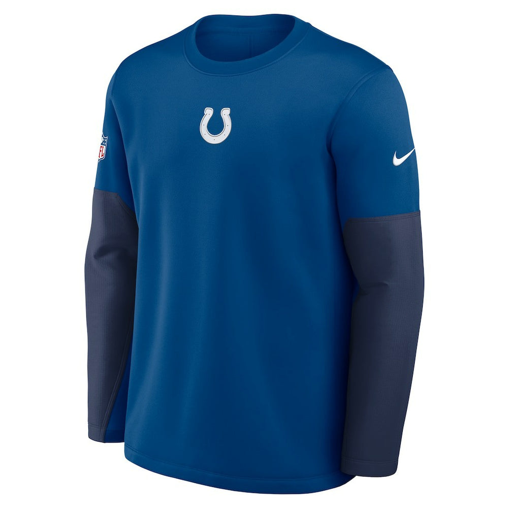 NFL Indianapolis Colts Sideline Coach Therma-FIT Long Sleeve T-Shirt