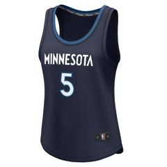 Anthony Edwards Minnesota Timberwolves Women's Fast Break Player Jersey - Icon Edition - Navy | Fanatics online