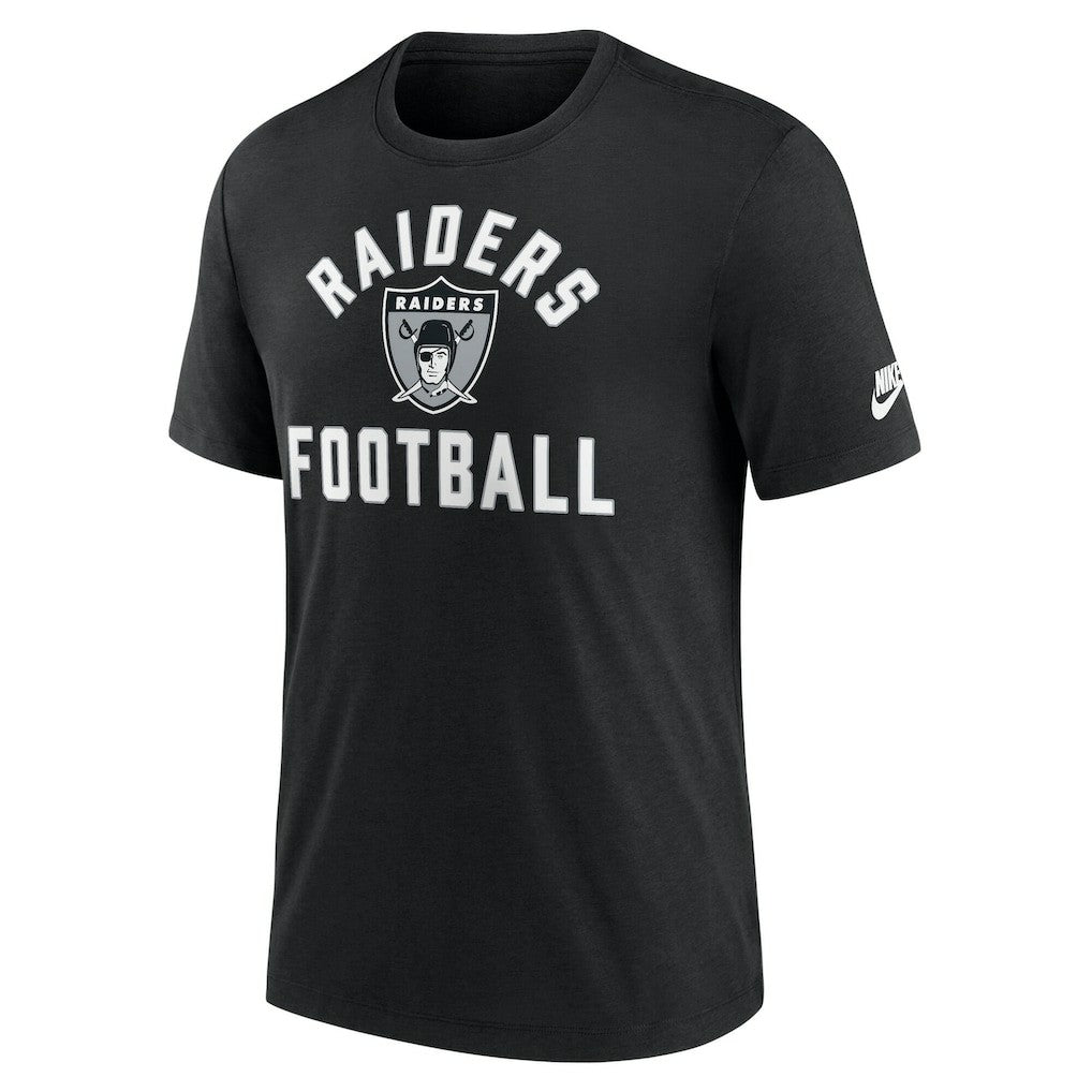 NFL Las Vegas Raiders Favorable Timeline Tri-Blend T-Shirt