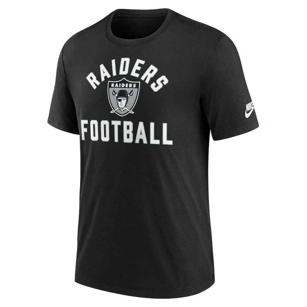 NFL Las Vegas Raiders Favorable Timeline Tri-Blend T-Shirt