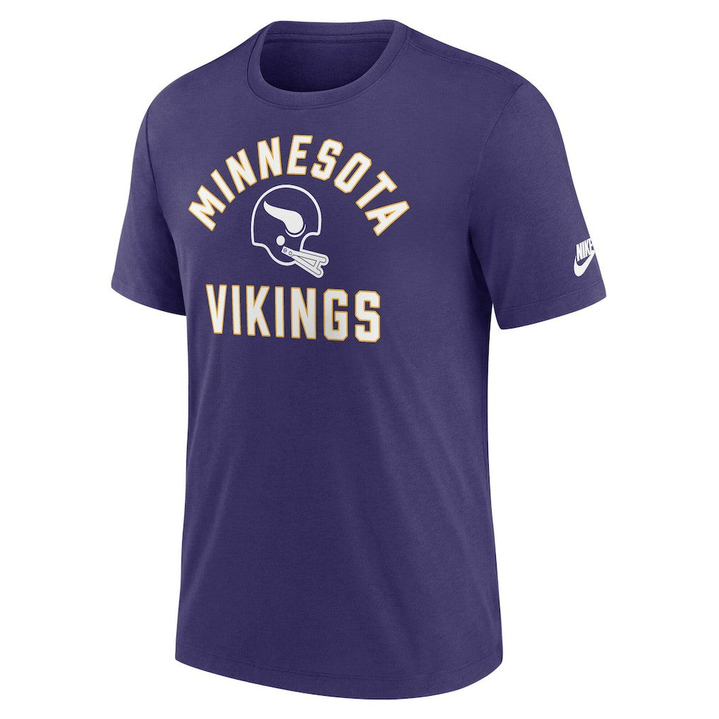 NFL Minnesota Vikings Favorable Timeline Tri-Blend T-Shirt