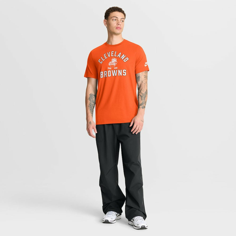 NFL Cleveland Browns Favorable Timeline Tri-Blend T-Shirt